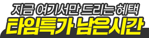 타임특가 남은시간